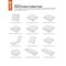 Classic Accessories Patio Lounge Chair Pillow Back Cushion Foam, 23 x 22 x 4 Inch 61-061-019901-RT - alternate 5
